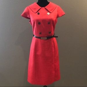 Red Retro Style Dress Size 10